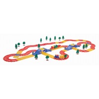 Viking Toys Голяма Влакова линия 100 елемента