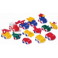 Бръмбита микс Колички и Самолети 10 см 15 бр микс от 13 модела - Viking Toys