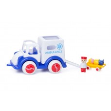 Viking Toys Jumbo Ambulance with 2 figures and a stretcher