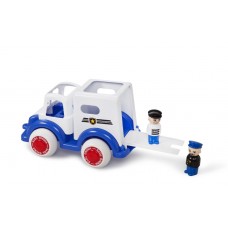 Viking Toys Полицейски Ван с 2 човечета 27 cm  в кутия, Бял