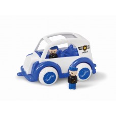 Viking Toys Jumbo Police Car With 2 Figures