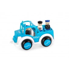 Viking Toys Jumbo Police Jeep with 3 figures
