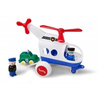 Viking Toys Jumbo Police Helicopter With 2 Figures Viking Toys Jumbo Police Helicopter With 2 Figures