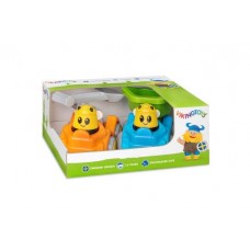 Viking Toys Жужащи Пчелички шофьори 2 броя 14 cm, Оранжеви
