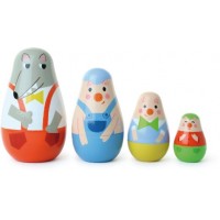 Vilac Little red riding hood nesting dolls Vilac Little red riding hood nesting dolls