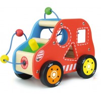 Vilac Truck & trailer with cars stacking game