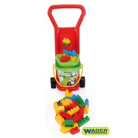 Wader Количка с конструктор 