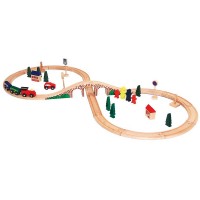 Woody Station Railway Set 