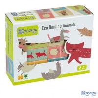 Andreu Toys Eco Domino Animals