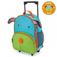 Skip * Hop Детска чанта на колела Zoo Luggage Куче