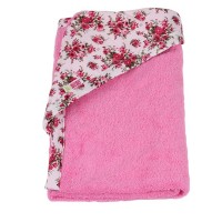 Minene Хавлиена кърпа с качулка розова