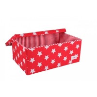 Minene Fabric Storage Box With Lid 