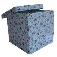 Minene Fabric Storage Cube With Lid 