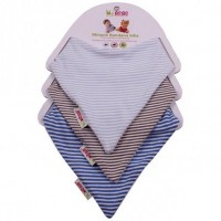 Minene Комплект 3 броя лигавник бандана 