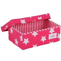 Minene Fabric Storage Box With Lid