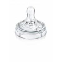Philips Avent Биберони за хранене Natural - с прорез и три позиции 3м+