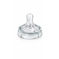 Philips Avent Биберони за хранене Natural - за гъсти храни с Y-образен прорез 6м+ Philips Avent Биберони за хранене Natural - за гъсти храни с Y-образен прорез 6м+