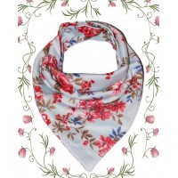 Bandana Bib Blue Rose