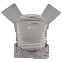 Close Parent Caboo+ Organic Baby Carrier Limited Steel Marl Stripe