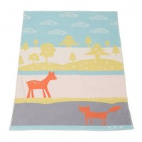 David Fussenegger Lena Cot Blanket Deer