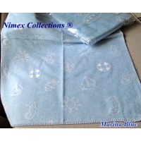 Нимекс Бебешко одеяло Рени Натур 100 x 150 см Marina Blue 