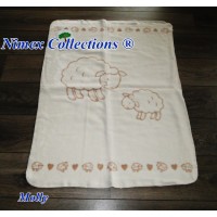 Bio cotton kids blanket 75 x 100 cm Molly