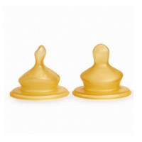 Suavinex Wide neck Anatomical latex teat Size 1 M 2 units