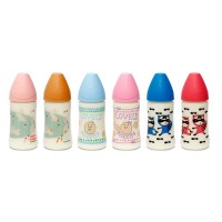 Suavinex WIDE NECK BOTTLE 270ml WITH ANATOMICAL SILICONE TEAT SIZE 1 M