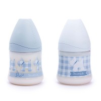 Suavinex WIDE NECK BOTTLE 150ml WITH ANATOMICAL SILICONE TEAT