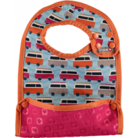 Close Parent Reversible Bib 6m+ Campervan Blue