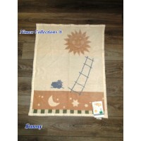 Bio cotton kids blanket 75 x 100 cm