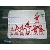 Bio cotton kids blanket 75 x 100 cm Zwerge