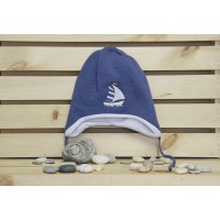 Aliap Плетена шапка с корабче