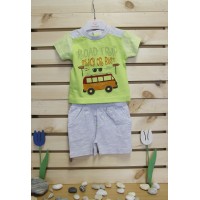 Babybol Blouse and trousers set Road trip