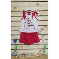 Babybol Комплект потниче и панталонки Yummy love