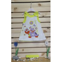 Babybol Комплект рокля и лента за глава In my garden Babybol Комплект рокля и лента за глава In my garden