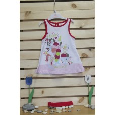 Babybol Комплект рокля и лента за глава Yummy love