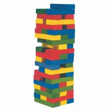 Woody Balance tower with dice 