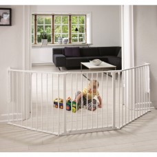 BabyDan Комбинирана преграда размер L White 