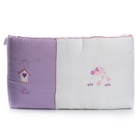 Baby Oliver Обиколник за бебешка кошара Lilac Dream Birds