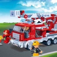 BanBao Конструктор Пожарникарски камион 293 части