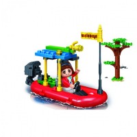 BanBao Constructor Safari Boat , 65 pcs. BanBao Constructor Safari Boat , 65 pcs.
