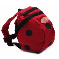 Cangaroo Каишка-чанта за прохождане Ladybird с качулка 