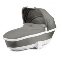 Quinny Carrycot Grey gravel white