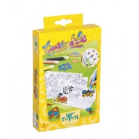 Creative fun with the colourful glitter sticker art kit - ToTum