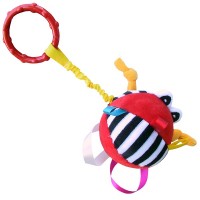 Mom's care Мека топка с халка Червена