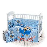 Kikka Boo 5-elements Bedding Set Little Pilot Kikka Boo 5-elements Bedding Set Little Pilot