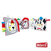 Mom's care Baby Bumper Book Animals