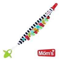 Mom's care Pacifier Clip with teether