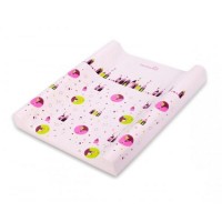Berber Hard base changing mat pink buildings